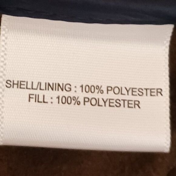 Peter Millar Boy's Essex Navy Blue Quilted Youth Vest size L - Picture 5 of 10